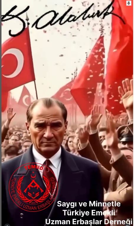 Bugün, bağımsızlığımızın mimarı, Cumhuriyetimizin kurucusu, büyük devlet adamı Gazi Mustafa Kemal Atatürk’ü, ebediyete irtihalinin yıl dönümünde saygı, rahmet ve minnetle yâd ediyoruz.