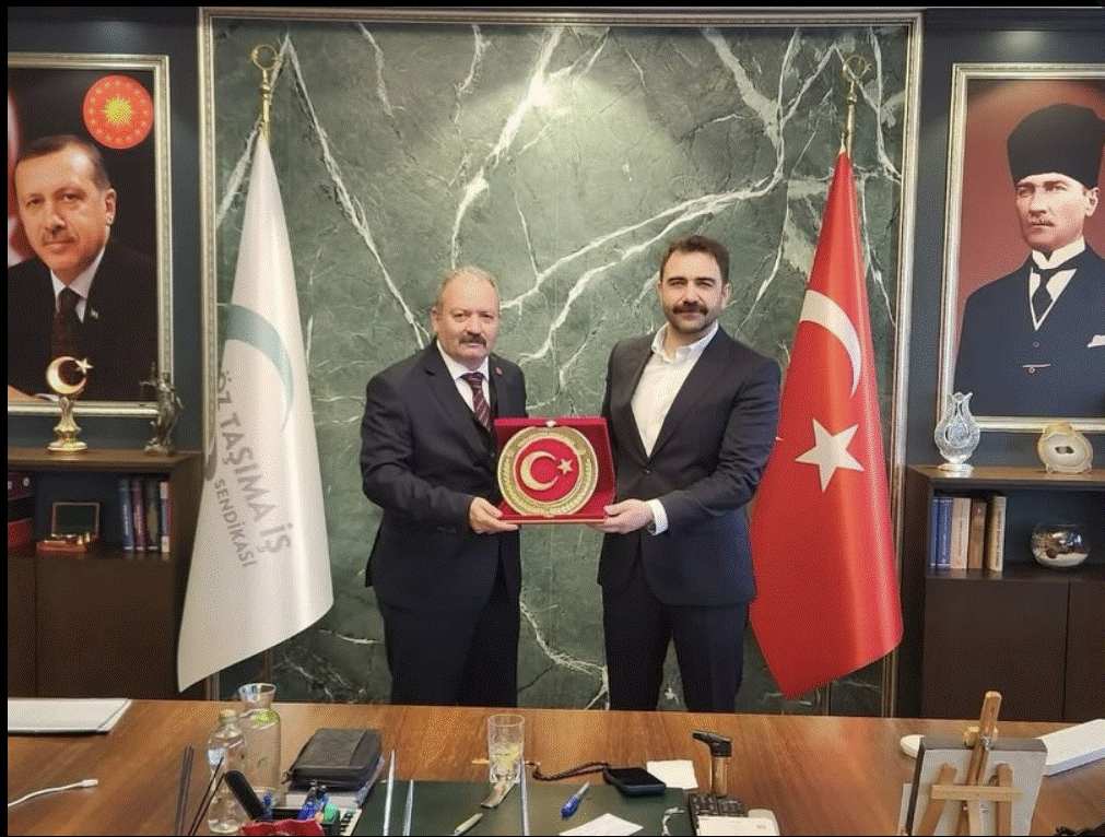 Hak-İş Genel Başkan Yardımcısı ve Öz Hak-İş Genel Başkan Yardımcısı ve Öz taşıma iş sendikası Genel Başkanı Sayın Av. Mehmet Ali KAYABAŞI’nı Ziyaret ettik