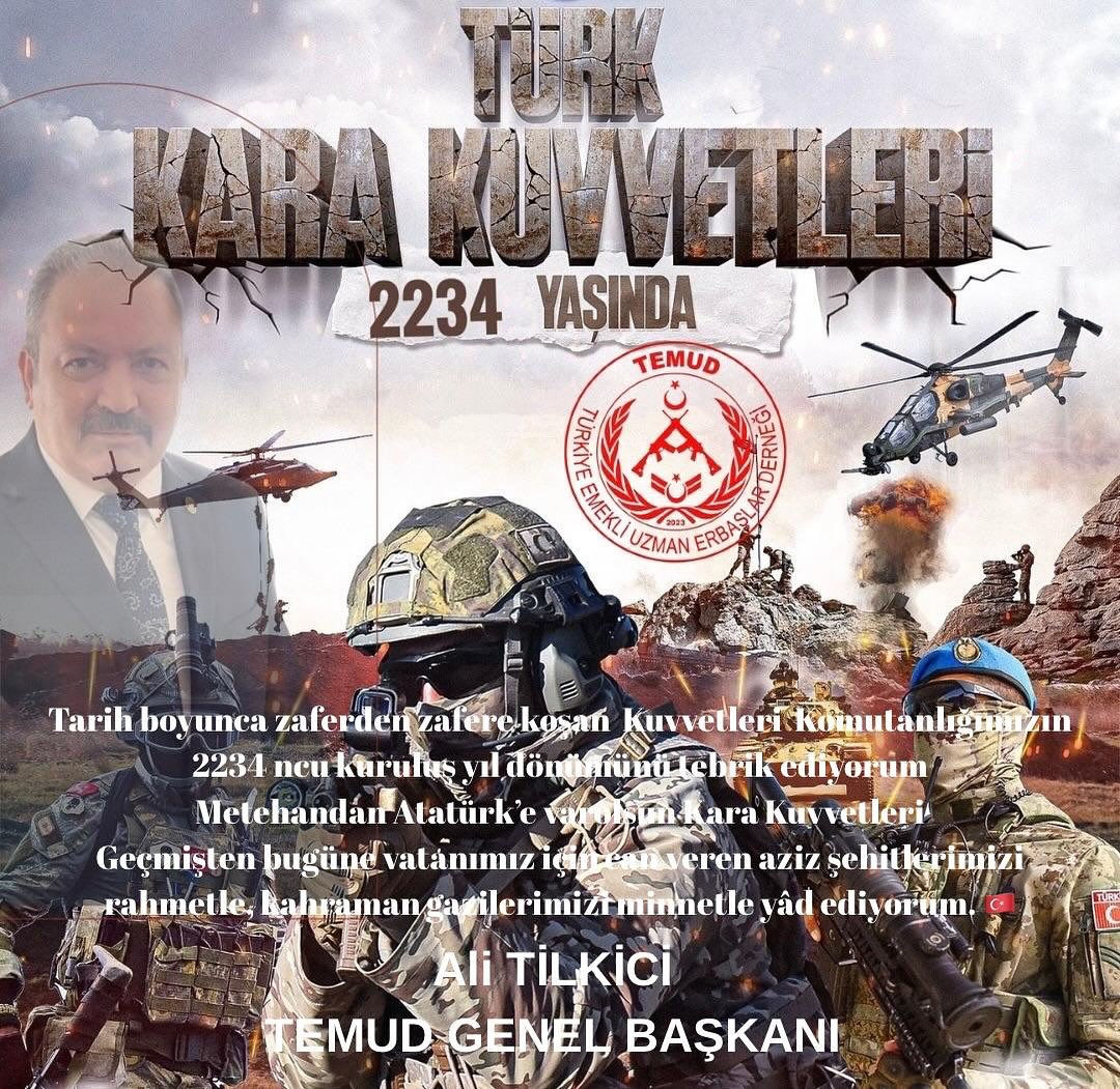 KARA KUVVETLERİ KURULUŞ YIL DÖNÜMÜ 