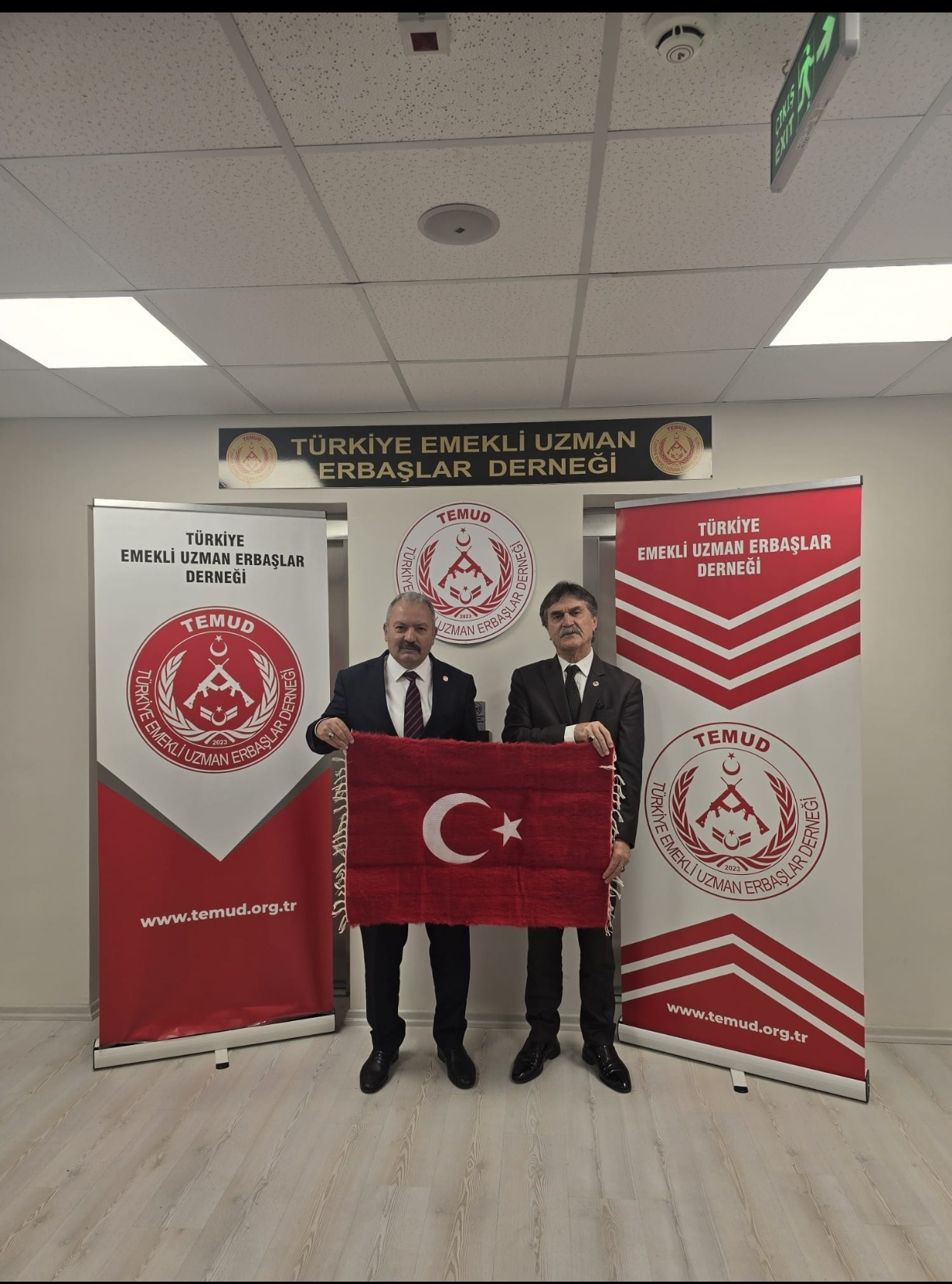 TEMAD Genel Başkanı Sayın Cahit Koca yı ziyaret