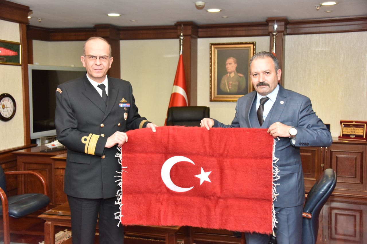 SAHİL GÜVENLİK KOMUTANI SAYIN TUĞAMİRAL AHMET KENDİR İZİYARET