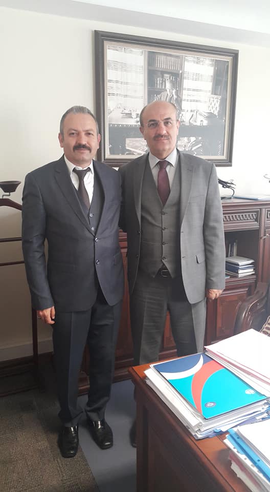 MALİYE BAKANLIĞI MD.YRD SAYIN ALİ KARATÜRK Ü ZİYARET 5 NİSAN 2019