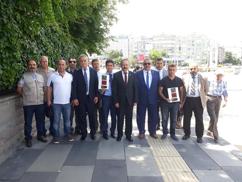 TANDOĞAN orduevinde toplanma meclise yürüyüş 25 haziran 2019