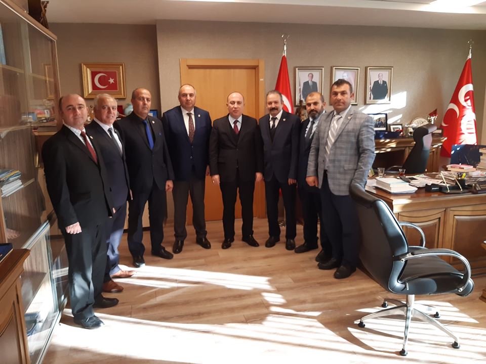 MHP GN.BŞK. YRD.SAYIN İZZET ULVİ YÖNTER İ ZİYARET
