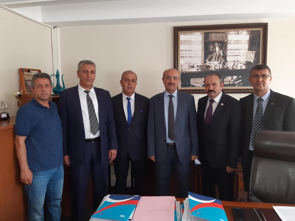 6000 SAYILI KANUN MAĞDURLARI ile maliye bütçe müdür yrd.sayın Ali KARATÜRK ü ziyaret