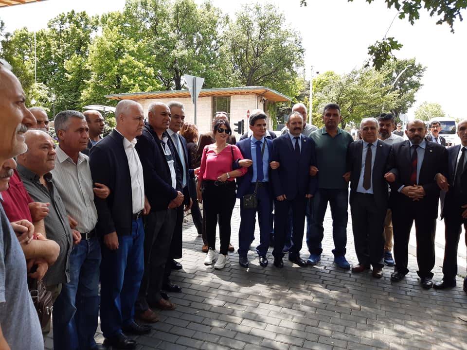 ETİLER ORDUEVİNDEN MECLİSE YÜRÜYÜŞ MECLİSTE GÖRÜŞMELER 27 MAYIS 2019