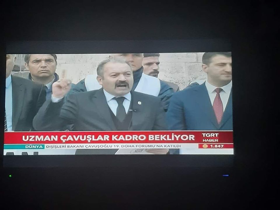ANKARA ULUS HEYKELDE YAPILAN BASIN AÇIKLAMASI