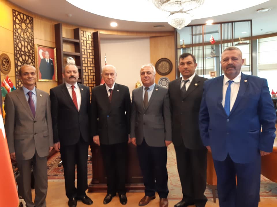MHP GN.BŞK. SAYIN DEVLET BAHÇELİ Yİ ZİYARET 21 MAYIS 2019