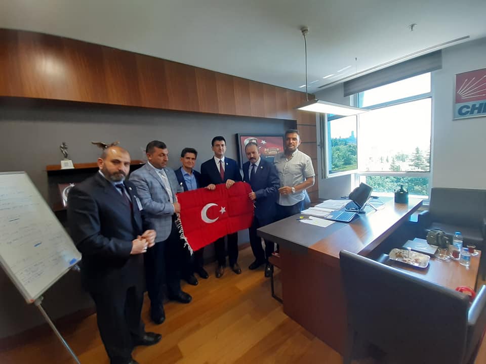 YÖNETİM OLARAK CHP MİLLETVEKİLİ SAYIN MEHMET ALİ ÇELEBİYİ ZİYARET 28 MAYIS 2019