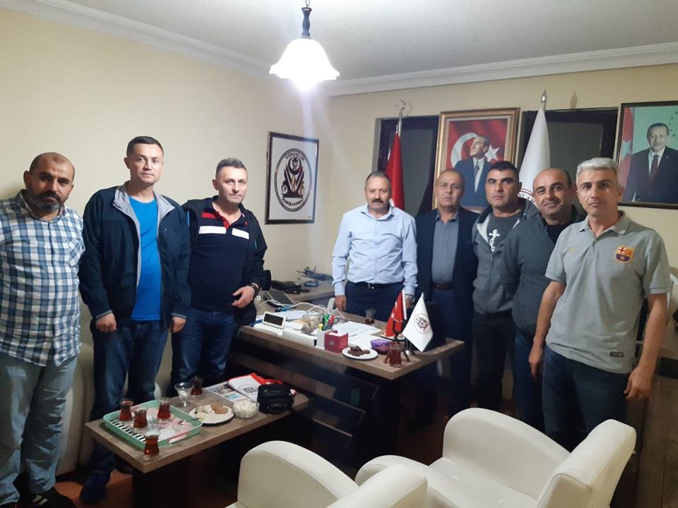 FEDERASYONU ZİYARETE GELEN YİĞİTLERİMİZ VE EŞLERİ