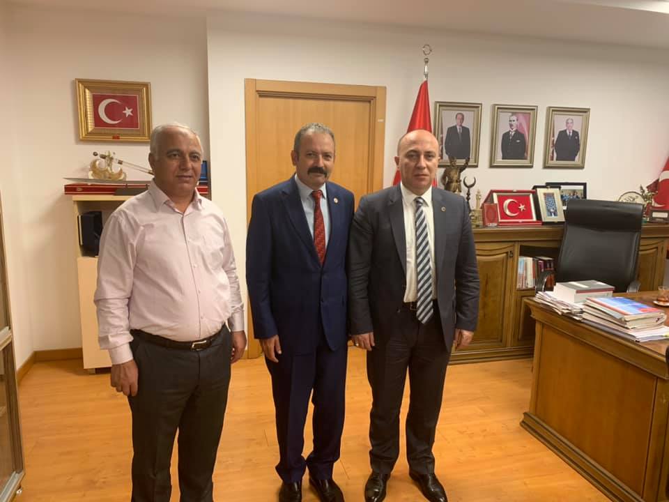 MHP GN.BŞK. YRD.SAYIN İZZET ULVİ YÖNTER İ ZİYARET