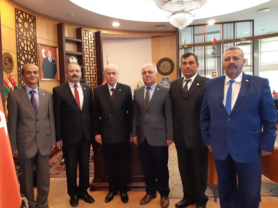 MHP GN.BŞK.  Sayın Devlet BAHÇELİ yi  Ziyaret 21 mayıs 2019
