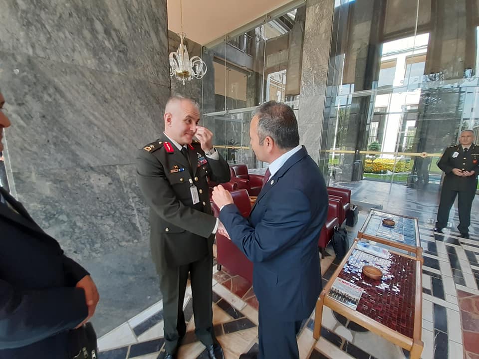 Genel Başkanımız Sn. Ali TİLKİCİ Asal Daire Başkanı Sn. Tuğgeneral Davut Ala ile görüştü.
