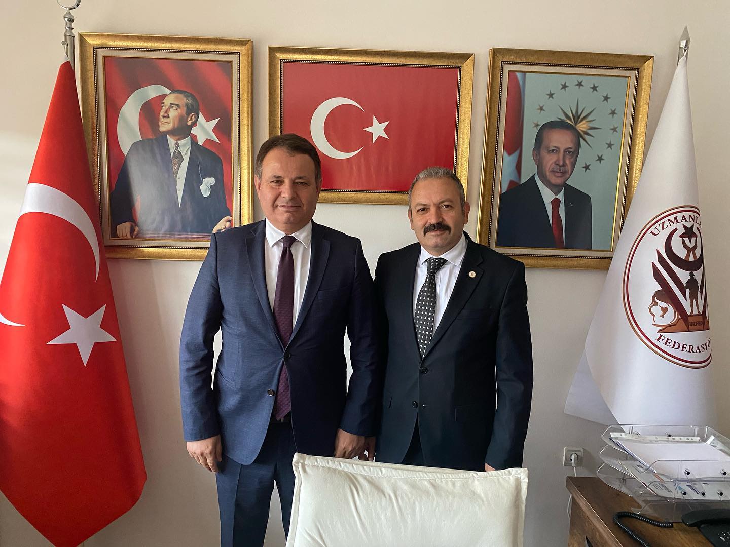 Etimesgut Bld.Bşk.Yard. Sayın @AlaattinSonat  Uzmanlar Federasyonumuzu ziyaret etmiştir
