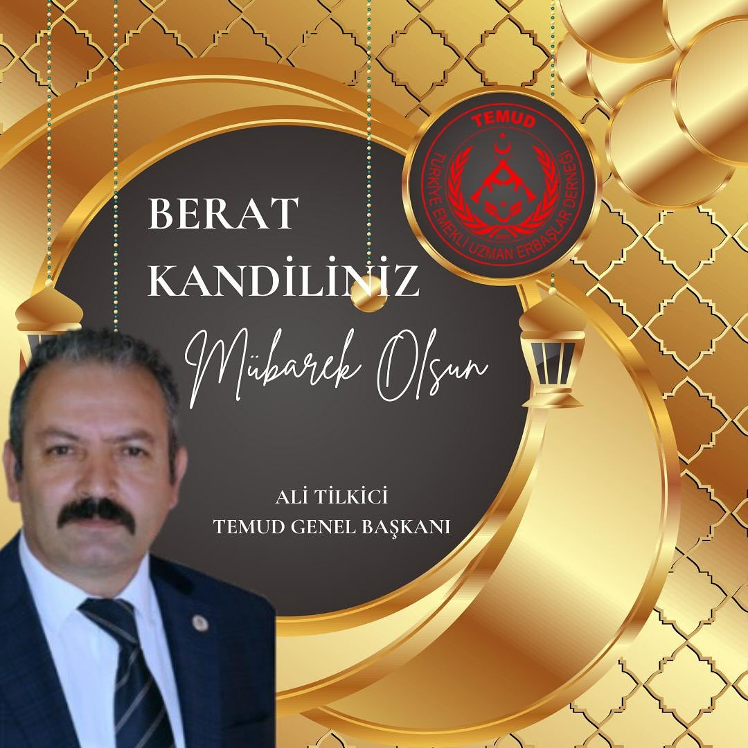 TEMUD GENEL BAŞKANININ BERAT KANDİLİ MESAJI 