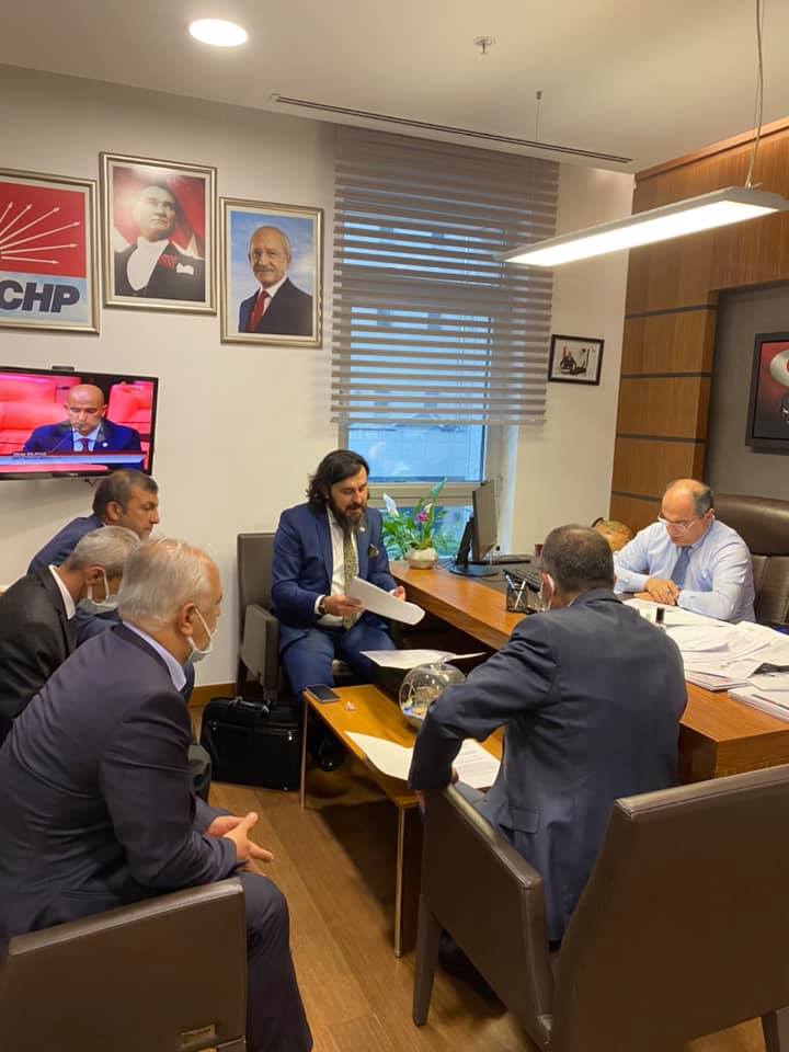 CHP MİLLETVEKİLİ TURAN AYDOĞAN I MAKAMINDA ZİYARET