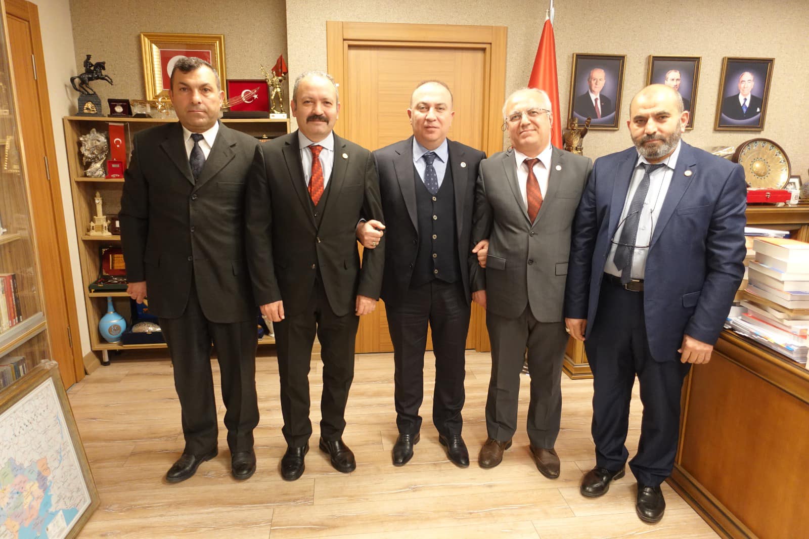 MHP GENEL BAŞKAN YARDIMCISI İSTANBUL MİLLETVEKİLİ SAYIN İZZET ULVİ YÖNTERİ ZİYARET