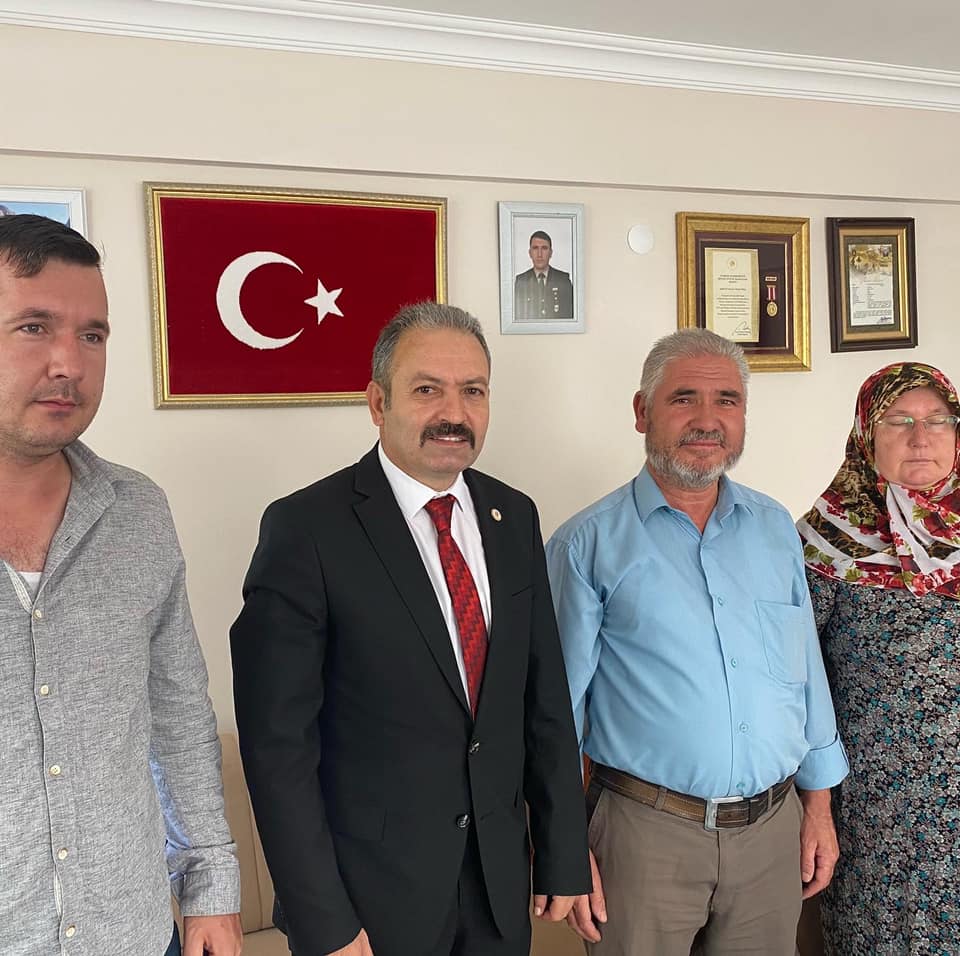 GAZİLER GÜNÜNDE ŞEHİT AİLESİNİ ZİYARET 