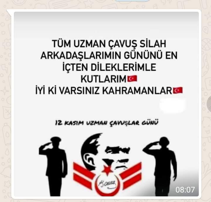 UZMAN ÇAVUŞLAR GÜNÜ