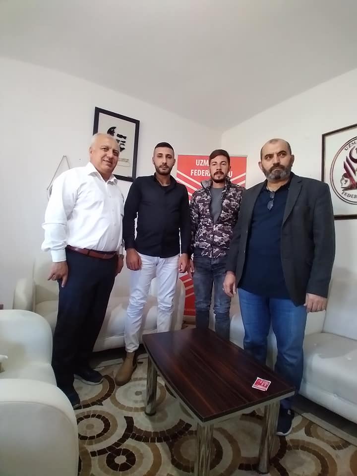FEDERASYONUMUZU ZİYARETE GELEN KARDEŞLERİMİZ