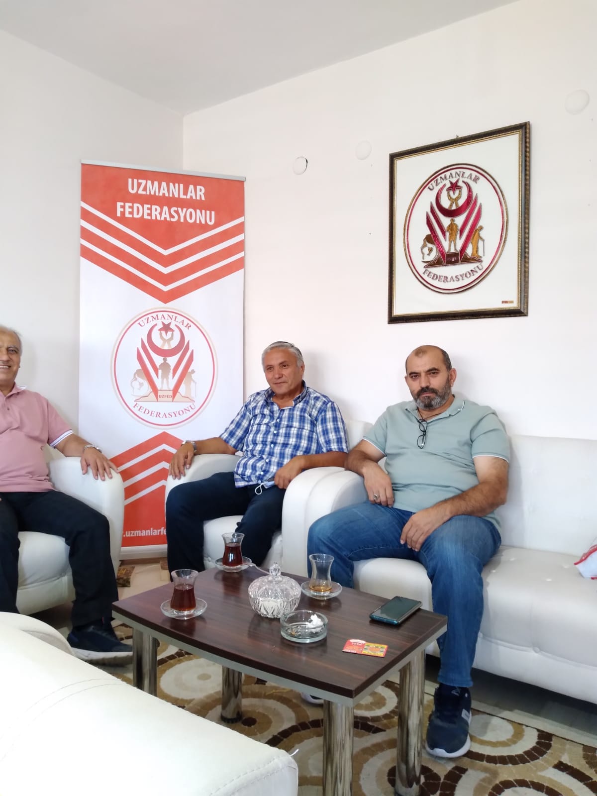 EMEKLİ KARDEŞLERİMİZİN FEDERASYONUMUZU ZİYARETLERİ