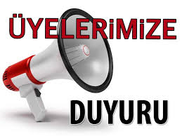  UZMANLAR FEDERASYONU  OLAĞAN GENEL KURUL KARARI DUYURUSU