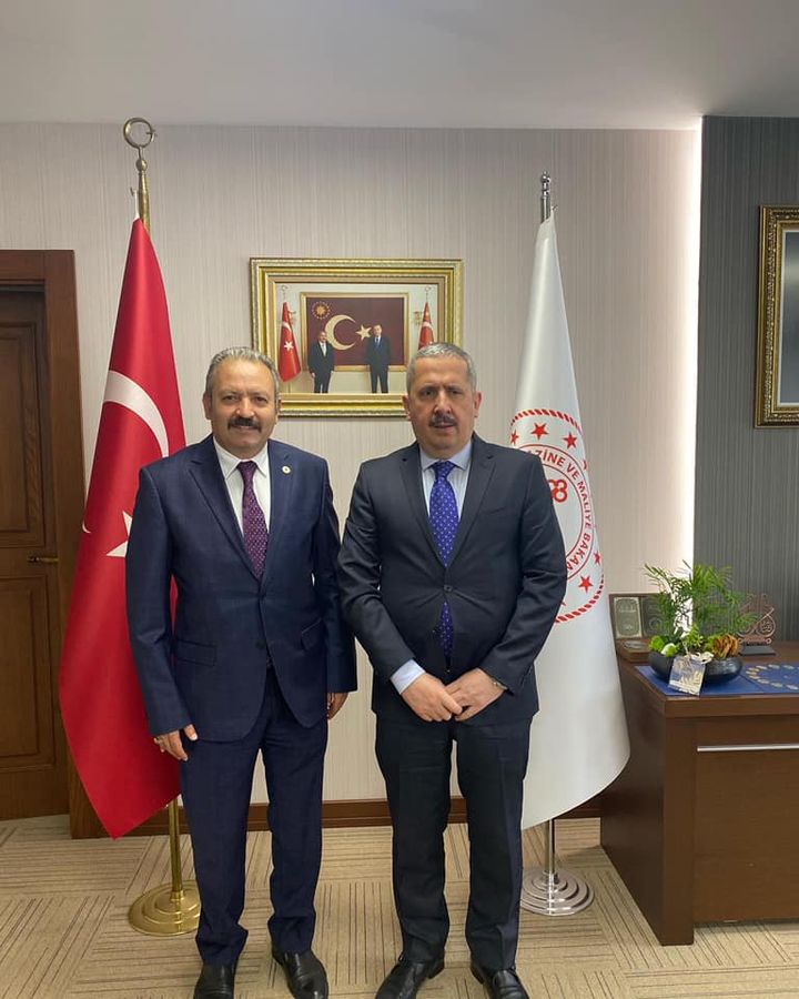 Hazine ve Maliye Bakanligi Bakan Yardımcımız Sayın Mahmut GÜRCAN ı ziyaret