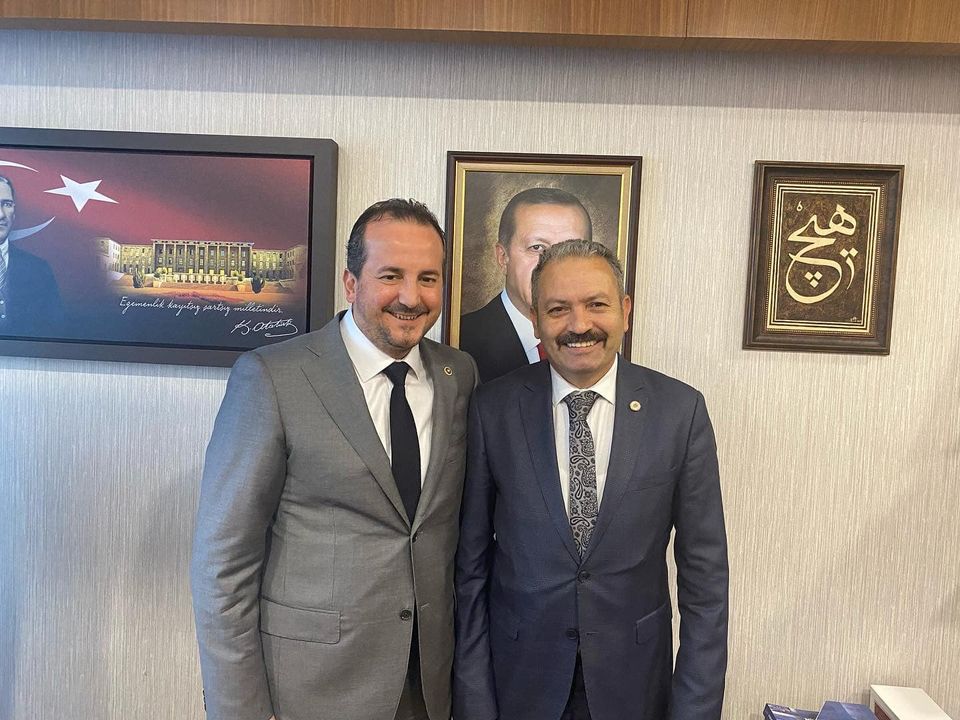 TBMM Akparti Bursa Milletvekili Milli Savunma Komisyonu Bşk.Vek. Sayın Refik ÖZEN i ziyaret