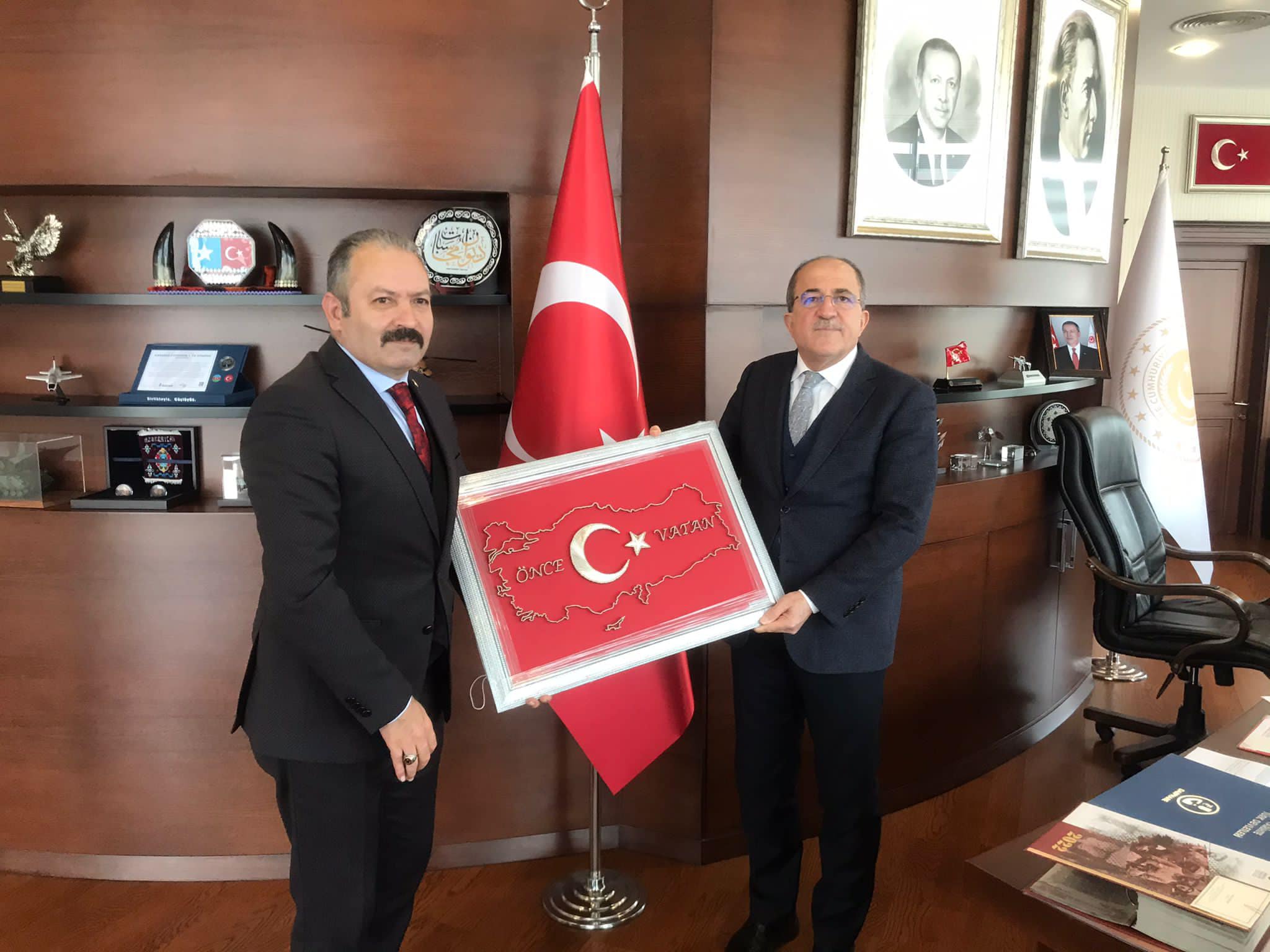 MSB YARDIMCISI SAYIN ŞUAY ALPAY'I ZİYARET