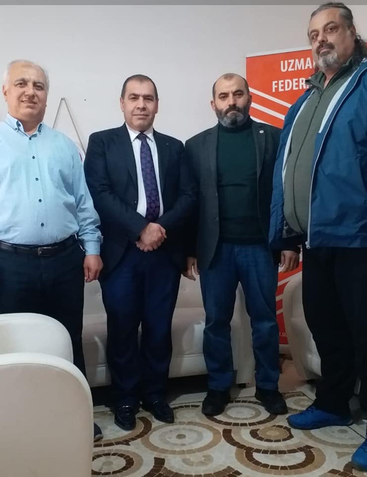 ETİMESGUT BELEDİYESİ KÜLTÜR MÜDÜRÜ SAYIN CİHANGİR BURAK KOYAK IN FEDERASYONUMUZU ZİYARETLERİ