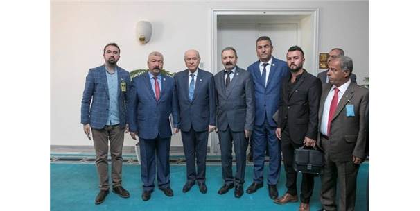 Milliyetçi Hakeket Partisi Genel Başkanı Devlet Bahçeli'ye Ziyaret