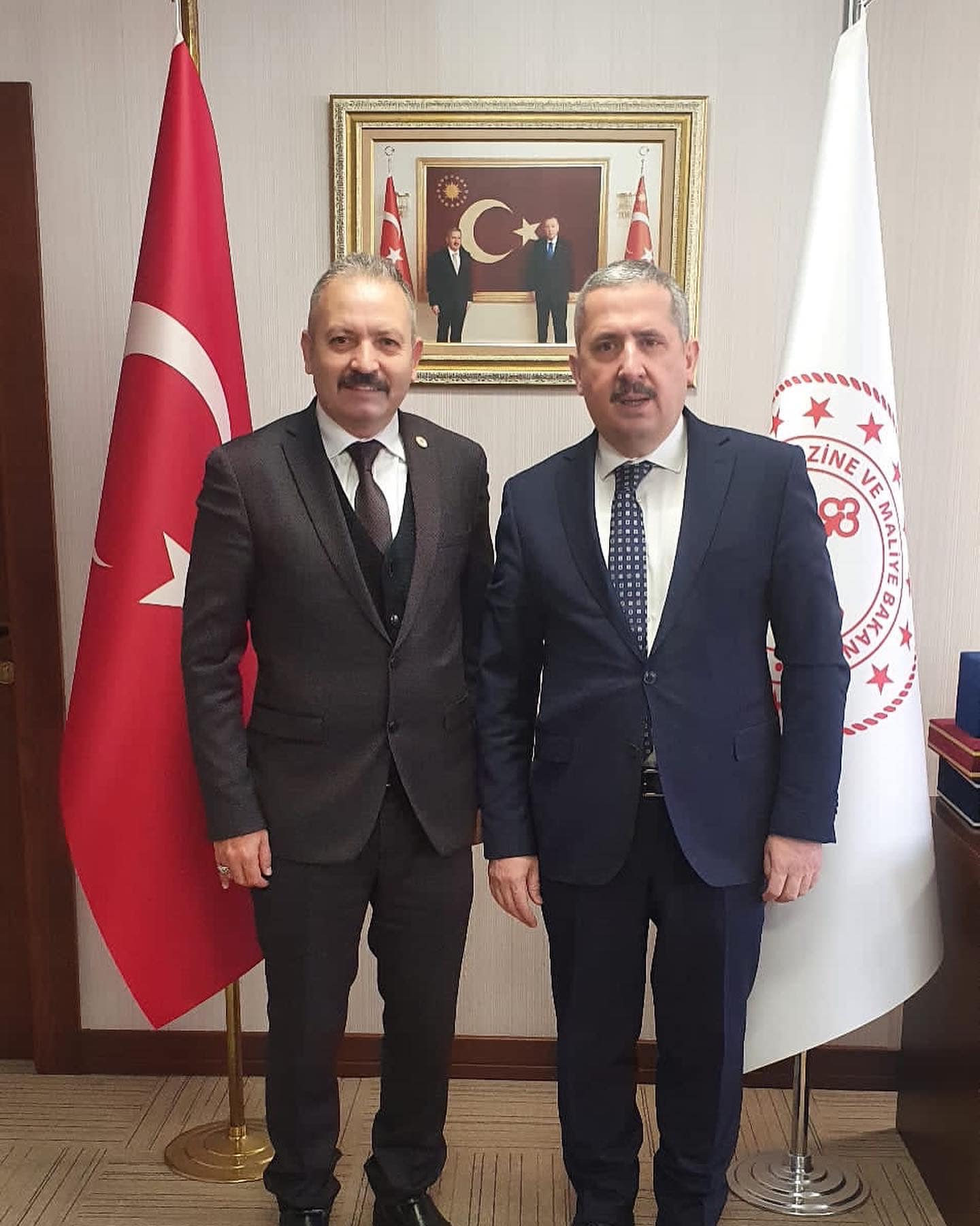 Maliye bakan yardımcısı sayın Mahmut GÜRCAN I ziyaret