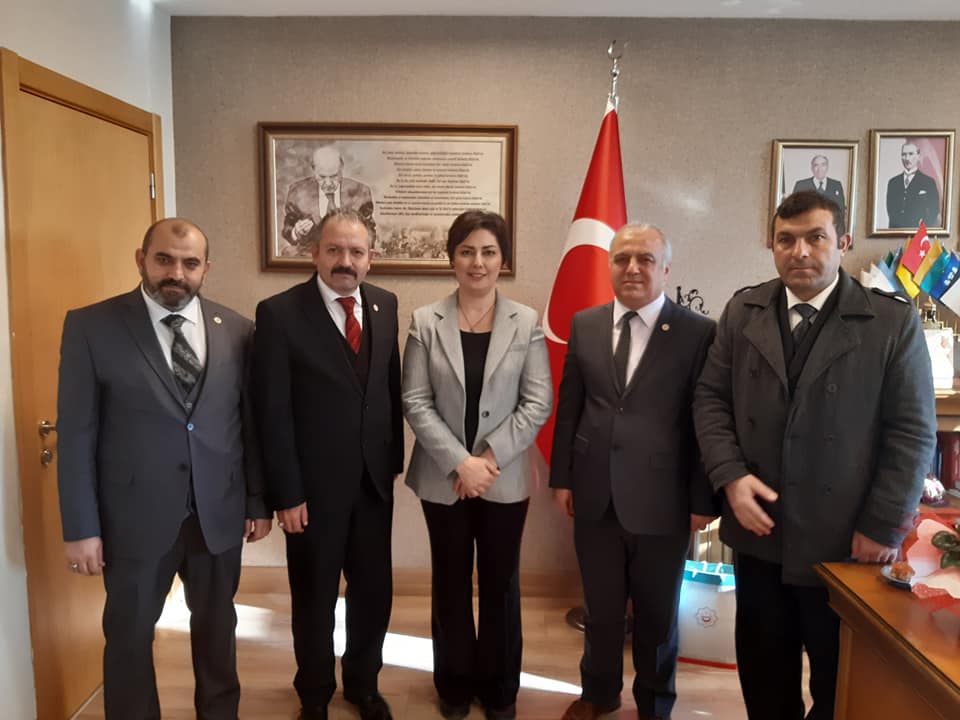 Mhp Kadın Kolları Koordinatoru Ankara Milletvekili Sn Nevin Taşlıçay ı ziyaret...