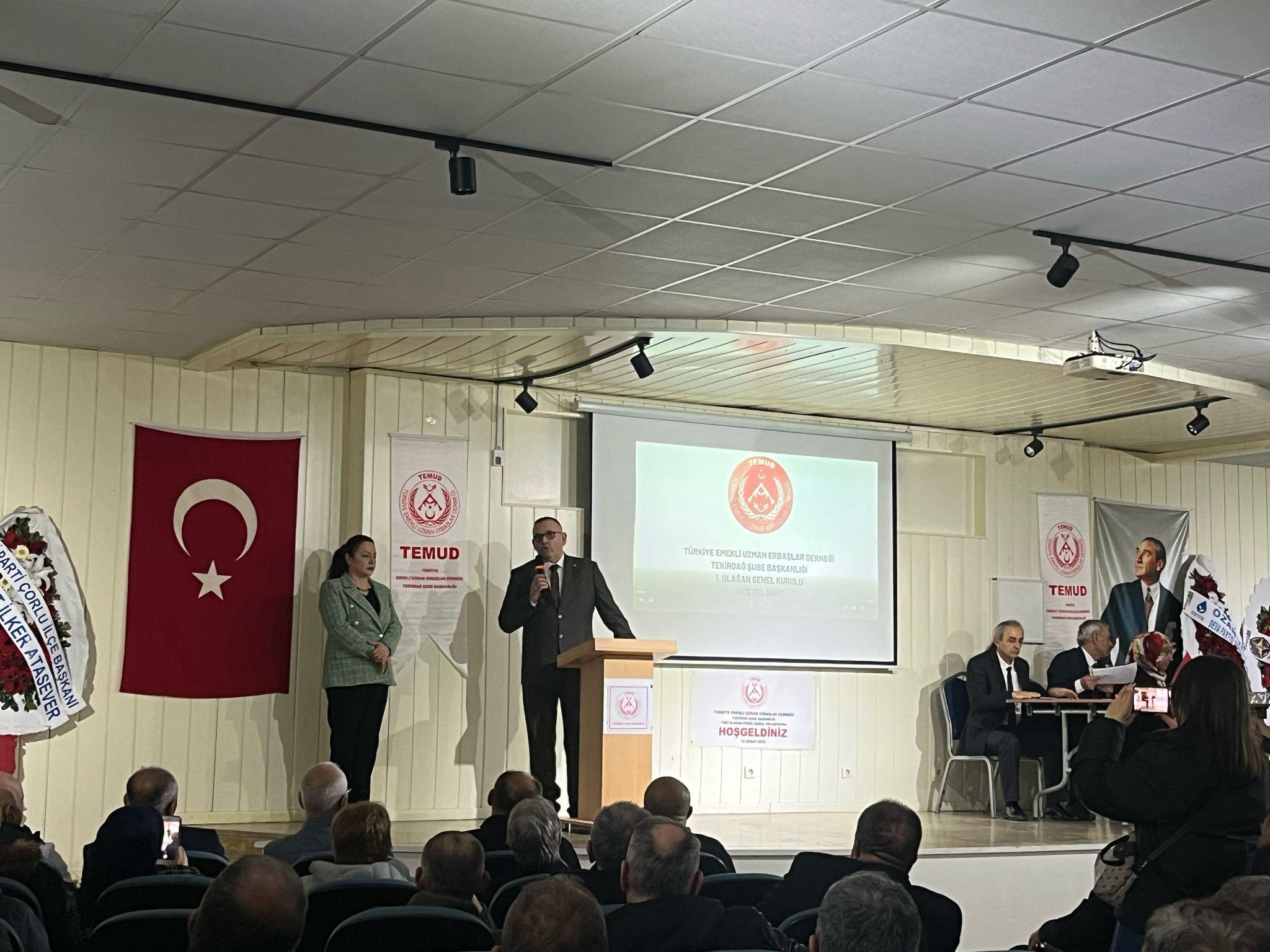 TEMUD TEKİRDAĞ GENEL KURULU İCRA EDİLMİŞTİR.