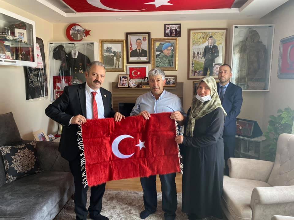 BALIKESİRDE ŞEHİT AİLESİNİ ZİYARET