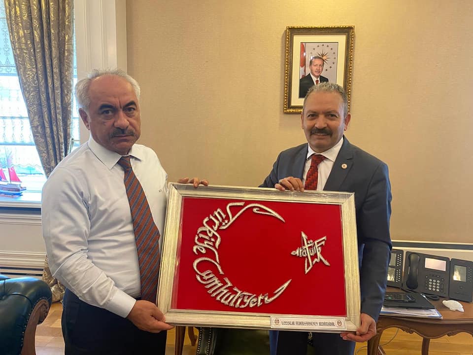 İçişleri Bakan Yardımcımız Sayın Mehmet ERSOY u ziyaret