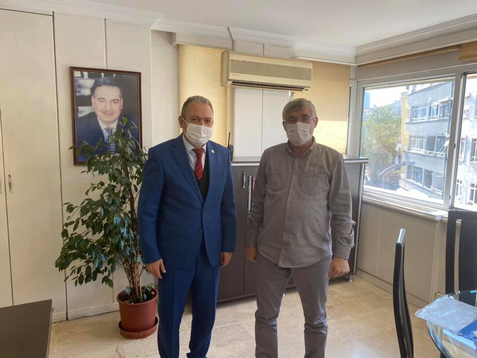 İHA GENEL MÜDÜRÜ BEYAZIT CEBECİ VE TGRT HABER MÜDÜRÜNÜ ZİYARET 