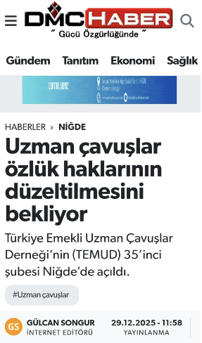 NİĞDE BASIN AÇIKLAMASI